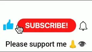 No Copyright, Subscribe and Bell icon intro sound animation | 100% Free download | Subscribe Button