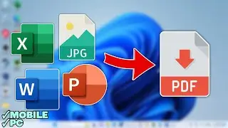 How to Convert any Files Into PDF