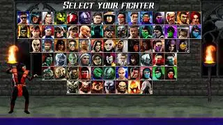 Mortal Kombat Project Ultravitalized (MUGEN) - Ermac Gameplay