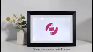 Wi Fi Digital picture frame with Touch FRAMEO wifi cloud frame #digitalpictureframe #frameo #SSA