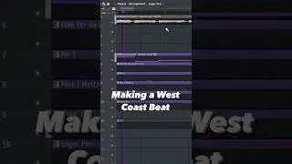 Making a West Coast beat for Blxst 