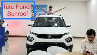 Tata Punch Accomplished Sunroof 😍अब आपकी Smile और बढ़ेगी 👍👍 @AutoBikesIndia89