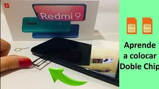📲 Como Poner Doble Sim Android Xiaomi Redmi 9 | ✅ Coloca Doble Chip correctamente