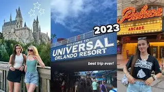 UNIVERSAL STUDIOS VLOG | ORLANDO, FLORIDA 2023