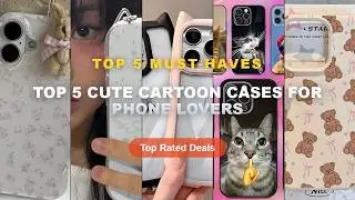 Ultimate Guide to the Best Top 5 Cute Cartoon Cases For Phone Lovers - Cute Bow Bear Pattern Phone C
