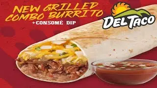 CarBS - Del Taco Birria Grilled Combo Burrito