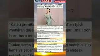 Tina Toon Berharap Menikah 