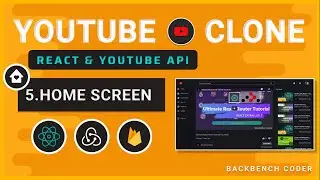 ⚪ Part 5 :  API Key & Popular Videos -  YouTube Clone using React & YouTube API