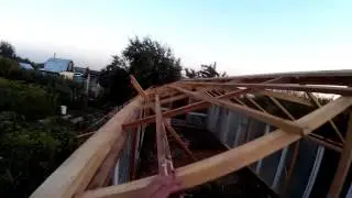 Теплица из рам своими руками  часть 1