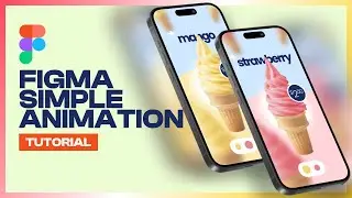 Figma Simple Animation and Prototype Tutorial #howto #figma #tutorial