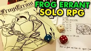 Frog Errant Solo RPG - The Journey of Elyan the Toad Inquisitor!