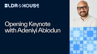 Opening Keynote with Adeniyi Abiodun