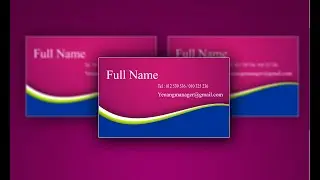 Business card design in photoshop cs5 | Back | BlueTop ten best disign