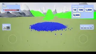 Watch 9999 cubes collapse in a visualization from our upcoming Math video game for kids.