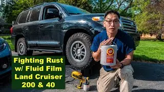 How To Fight Rust on My Ladder/Frame Toyota Land Cruisers?  Fluid Film, Wool Wax