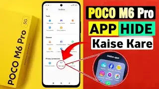 How to Hide Apps in POCO M6 Pro 5G | POCO M6 Pro 5G me App Hide kaise kare | Easy Step-by-Step Guide