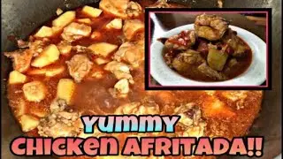 YUMMY CHICKEN AFRITADA  #FTallday
