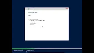 Install windows server 2019 in virtualbox
