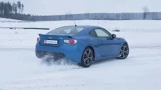 Зимнее вождение по гоночному треку на Subaru BRZ в Минске