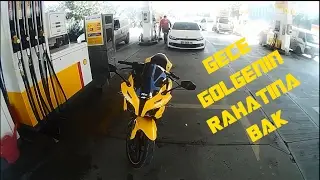 Gece gölgenin rahatına bak (Motosiklet Cover) / Pulsar RS 200