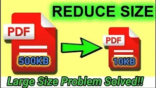 How to reduce the size of any file to the size you want? || Easy & Free Methods!