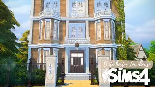 Old Britechester Townhouse/Mansion🌿 British Mansion | NO CC | THE SIMS 4 | Stop Motion Build