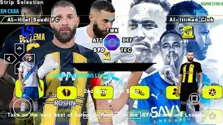 eFootball PES 2024 PPSSPP Real Faces Camera PS5 New Update Transfers & Kits 2023/24 Best Graphics HD