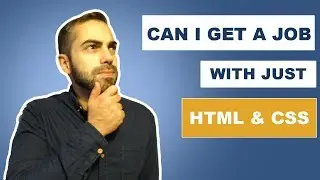 Web Developer Job with just HTML and CSS