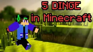 5 DINGE IN MINECRAFT DIE DU NOCH NICHT KENNST! | Junior Wolfgaming | #2021