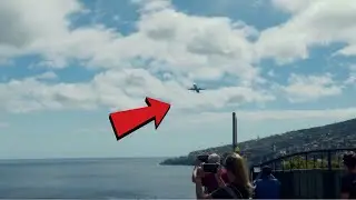 WIZZAIR WINDSHEAR GO AROUND A321N at Madeira Airport