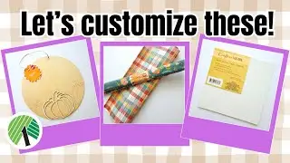 EASY & Budget Friendly - Dollar Tree Fall Crafts With Cricut