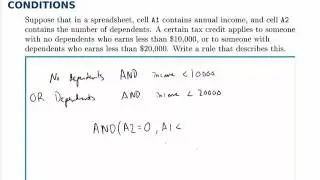 Logic Example: Conditional Statement in Excel with Multiple Conditions