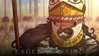 Mount and Blade: Bannerlord 2 Eagle Rising - Roman & Persian Army against Saxons Barbarians.