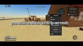 script a dusty trip Update Car teleport