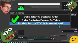 How to enable BTTV & FrankerFaceZ emotes in OBS Studio