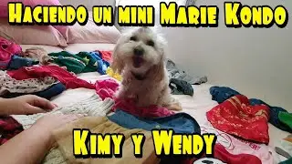 Haciendo un mini Marie Kondo Kimy y Wendy