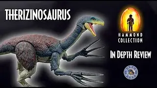IN DEPTH REVIEW of the Hammond Collection THERIZINOSAURUS by Mattel