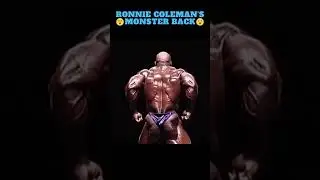 Best Back In Bodybuilding History - Ronnie Coleman 💪