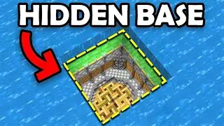 I Built a Secret Base Under The Ocean in Minecraft Hardcore! (Hindi)