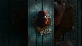 Deadpool fan art made in Blender 3D #deadpool #blender3d #3danimation #shorts #short #fyp #fanart
