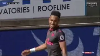 Aubameyang vs Huddersfield (14/5/2018) Away