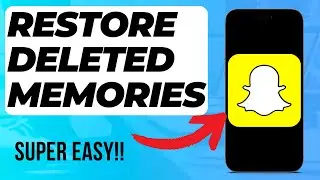 How To Recover Deleted Snapchat Memories (In 2 minutes)