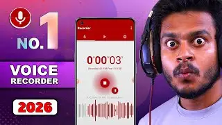 🎙️Best Voice Recorder for Android in 2026 | Noise Cancellation | High Quality Voice Recording app