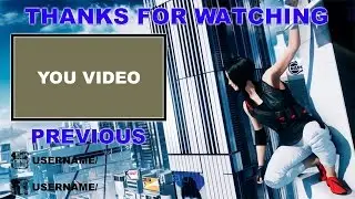 Mirror's Edge Catalyst Outro Template FREE SONY VEGAS PRO 11, 12, 13