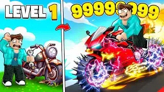 UPGRADING $1 TRASH BIKE INTO $1MILLION SUPER BIKE IN ROBLOX