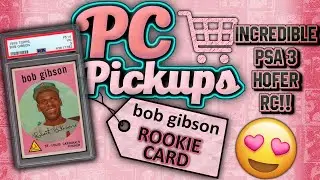 1959 Bob Gibson HOFer Rookie Card! (BEST PSA 3 EVER?!?) - PC PICKUPS