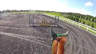 Twilight Eventing Show Jumping Helmet Cam 8-17-16