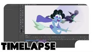 Witchy Way (ANIMATION TIMELAPSE)