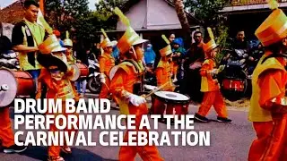 Drum band Performance at the Carnival Celebration