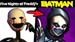 What if FNAF ANIMATRONICS Were in Marvel & DC? (Stories & Speedpaint)